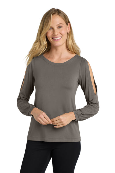 Port Authority ® Ladies Luxe Knit Jewel Neck Top