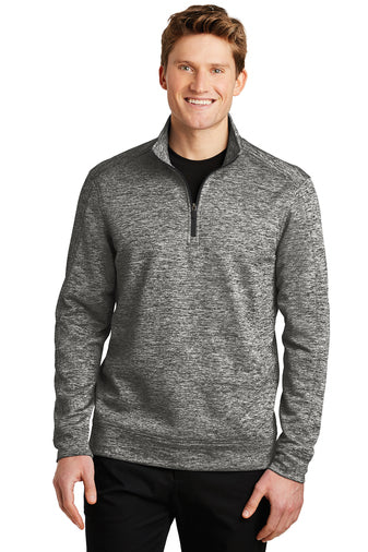 Sport-Tek® PosiCharge® Electric Heather Fleece 1/4-Zip Pullover