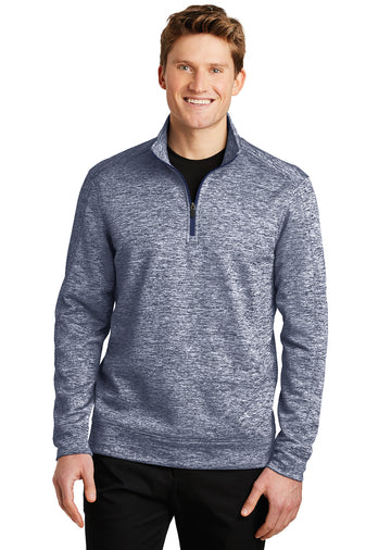 Sport-Tek® PosiCharge® Electric Heather Fleece 1/4-Zip Pullover